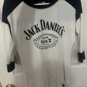 Jack Daniel’s 3/4 length sleeve shirt.